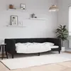 Image de vidaXL Lit de repos noir 90x200 cm velours 354012