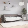 Image de vidaXL Slaapbank 80x200 cm stof taupe354031