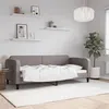 Image de vidaXL Slaapbank 90x200 cm stof taupe354036