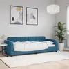 Image de vidaXL Lit de repos bleu 80x200 cm velours 354050