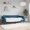 Image de vidaXL Lit de repos bleu 80x200 cm velours 354078