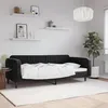 Image de vidaXL Lit de repos noir 90x200 cm velours 354090