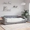 Image de Lit simple 90x200 / gris, gris clair