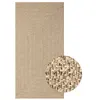 Image de Tapis ZIZUR 80x150 cm aspect de jute intérieur et extérieur