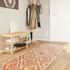 Image de Tapis lavable multicolore 80x300 cm antidérapant