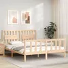 Image de vidaXL Bedframe zonder matras massief grenenhout 160x200 cm3192436