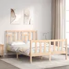 Image de vidaXL Bedframe zonder matras massief grenenhout 140x200 cm3193141