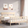 Image de vidaXL Bedframe zonder matras massief grenenhout 160x200 cm3193281