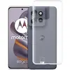 Image de Just in Case Coque arrière en TPU transparente pour Motorola Edge 50 Neo (Motorola Edge 50 Neo), Coque pour téléphone portable, Transparent