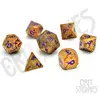 Image de Glass Staff CritStones Metal Würfel Set Shattered Sigils (7)