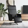 Image de vidaXL Fauteuil Inclinable de Massage avec Repose-pieds, Chaise de Relaxation avec Dossier, Siège avec Accoudoirs Salon, 356653
