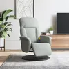 Image de vidaXL Fauteuil Inclinable de Massage Repose-pied, Siège avec Accoudoirs, Chaise de Relaxation avec Dossier Salon, Moderne, 356693