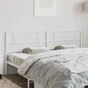 Image de vidaXL Tête de lit métal blanc 180 cm 355352