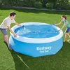 Image de Bestway Couverture solaire de piscine Flowclear 305 cm, couverture de piscine, couverture de sécurité pour piscine,, toile de piscine 3202479