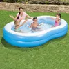 Image de Bestway Piscine familiale Big Lagoon 262x157x46 cm, piscine gonflable, piscine rectangulaire,, piscine familiale, piscine géante 3202609