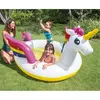 Image de Intex Piscine à pulvérisation Forme de licorne 272x193x104 cm, piscine à pulvérisation licorne, piscine pour enfants, centre de jeux