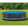 Image de Intex Couverture solaire de piscine bleu 470 cm polyéthylène, couverture de piscine, toile de piscine,, couvertures de piscine
