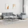 Image de vidaXL Ensemble de Canapés avec Coussins 2 pcs, Canapés avec Accoudoirs, Ensemble de Meubles, Mobilier de Salon, Moderne, 3201616