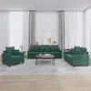 Image de vidaXL Ensemble de Canapés avec Coussins 3 pcs, Canapés avec Accoudoirs et Dossier, Ensemble de Meubles, Mobilier de Salon, 3201682