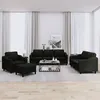 Image de vidaXL Ensemble de Canapés avec Coussins 4 pcs, Canapés avec Accoudoirs et Dossier, Ensemble de Meubles avec Repose-pied 3201782