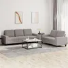 Image de vidaXL Ensemble de canapés 2 pcs taupe tissu