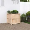 Image de vidaXL Jardinière d'extérieur 60x60x60 cm bois de pin massif 837424