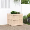 Image de Jardinière d extérieur 70x70x70 cm bois de pin massif