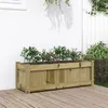Image de Jardinière d extérieur 90x31x31 cm bois de pin imprégné