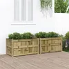 Image de Jardinières 2 pcs bois de pin imprégné