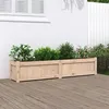 Image de Jardinière 150x31x31 cm bois de pin massif