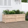 Image de Jardinière 150x50x50 cm bois de pin massif
