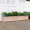 Image de Jardinière 180x31x31 cm bois de pin massif