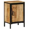 Image de vidaXL Armoire de salle de bain 40x30x60cm bois massif manguier et fer358574