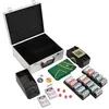 Image de vidaXL Jeu de jetons de poker 300 pcs 11,5 g, ensemble de jeu de poker, jeu de poker,, jeu de jetons, jeu de blackjack 80411