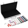 Image de vidaXL Jeu de jetons de poker 300 pcs 4 g, ensemble de jeu de poker, jeu de poker,, jeu de jetons, jeu de blackjack 80415