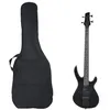 Image de Guitare basse électrique pour débutants avec sac noir 4 4 46