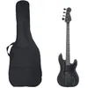 Image de vidaXL Guitare Basse Électrique pour Débutants avec Sac, Instrument de Musique pour Débutants avec Ceinture, Guitare avec Housse, Noir 4/4 46