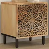 Image de Table de chevet 40x33x46 cm Bois de manguier solide