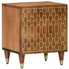 Image de Table de chevet 40x33x46 cm Bois de manguier solide