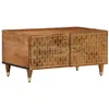 Image de Table basse 80x50x40 cm bois de manguier massif