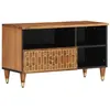 Image de Meuble TV 80x33x46 cm bois massif de manguier
