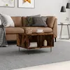 Image de vidaXL Table basse Chêne fumé 60x50x36,5 cm Bois d'ingénierie830545