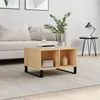 Image de Table basse Chêne sonoma 60x50x36,5 cm Bois d ingénierie