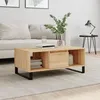 Image de vidaXL Table basse Chêne sonoma 90x50x36,5 cm Bois d'ingénierie 830599