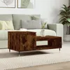 Image de vidaXL Table basse Chêne fumé 100x50x45 cm Bois d'ingénierie830825