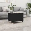 Image de Table basse Noir 60x44,5x45 cm Bois d ingénierie
