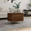 Image de vidaXL Table basse Chêne marron 60x44,5x45 cm Bois d'ingénierie830955