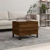 Image de vidaXL Table basse Chêne marron 60x44,5x45 cm Bois d'ingénierie 830963
