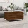 Image de vidaXL Table basse Chêne marron 90x44,5x45 cm Bois d'ingénierie830971
