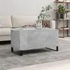 Image de Table basse Gris béton 90x44,5x45 cm Bois d ingénierie
